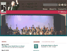 Tablet Screenshot of gsoguild.org